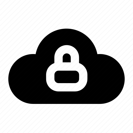 Cloud, security, password, internet, cyber, protection icon - Download on Iconfinder