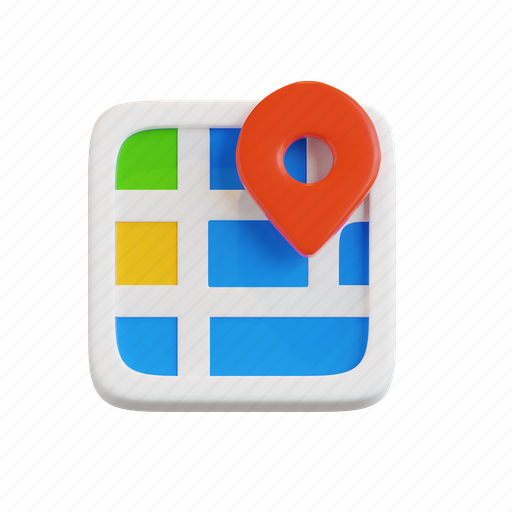 Map, pin, navigation, gps, marker, place, world icon - Download on Iconfinder