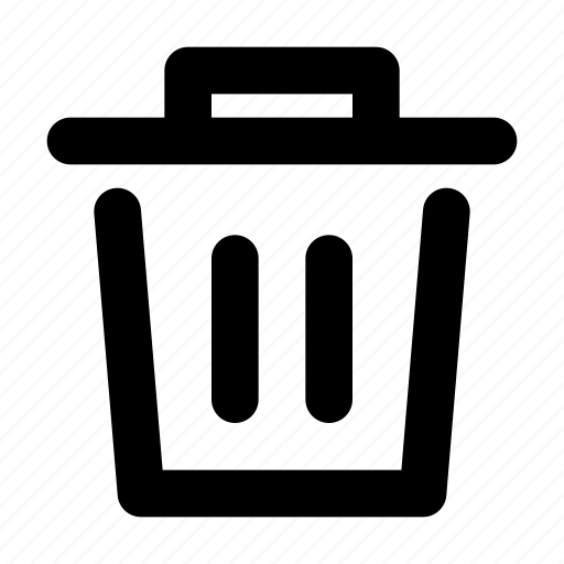 Delete, garbage, junk, litter, remove, trash can, waste icon - Download on Iconfinder