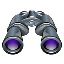 Binoculars, search, zoom, find icon - Free download