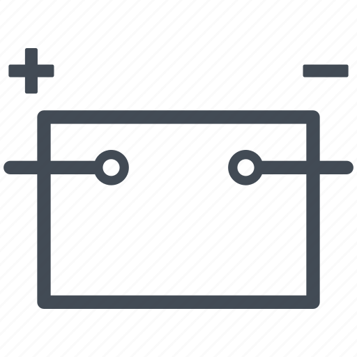 Circuit, diagram, electric, electronic, power supplies, representation battery icon - Download on Iconfinder