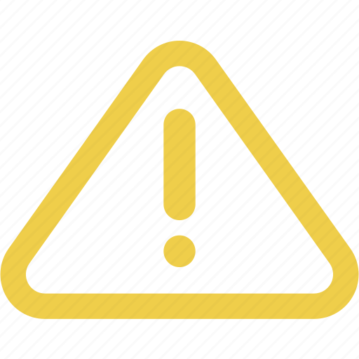 Danger, error, rounded, triangle, warning icon - Download on Iconfinder