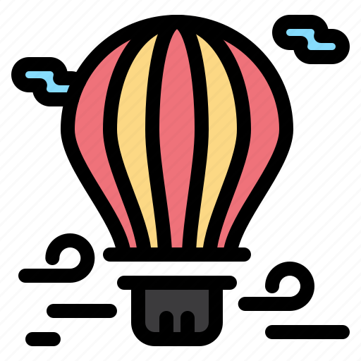 Air, airballoon, balloon, hot, travel icon - Download on Iconfinder