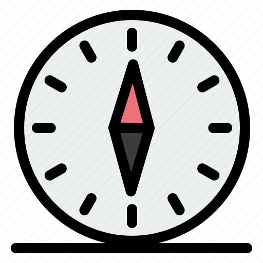 Compass, direction, gps, navigation, travel icon - Download on Iconfinder