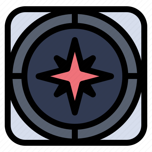 Compass, direction, gps, navigation, travel icon - Download on Iconfinder