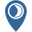 gps, location, moon, place 