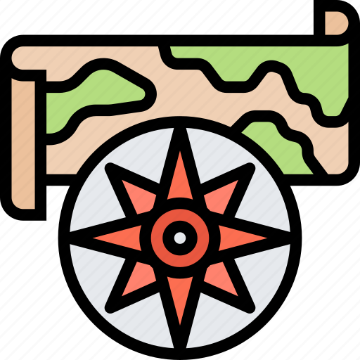 Arrows, map, compass, direction, navigate icon - Download on Iconfinder