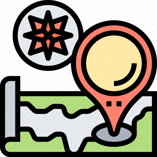 Navigation, location, map, country, position icon - Download on Iconfinder