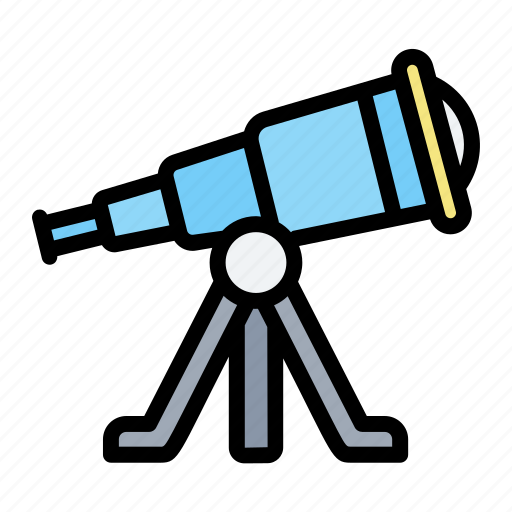 Astronomy, science, space, telescope, view icon - Download on Iconfinder