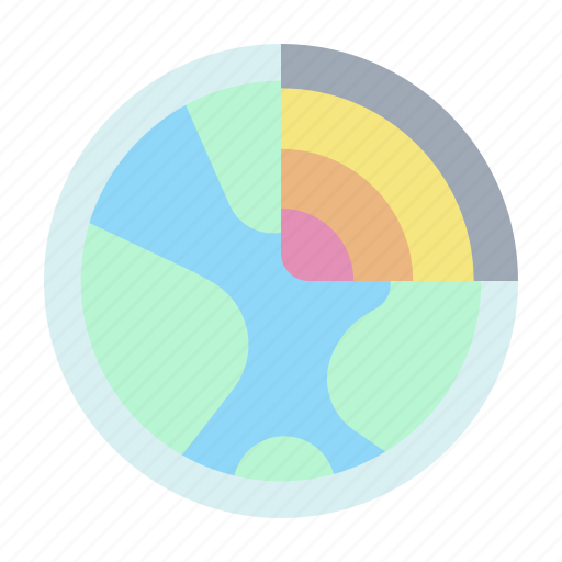 Core, earth, science, geology icon - Download on Iconfinder