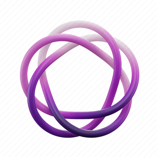 Geometric, circle, shape, round 3D illustration - Download on Iconfinder