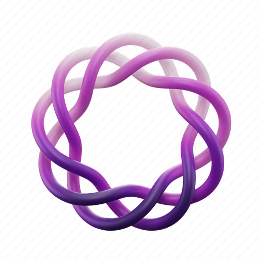 Geometric, circle, round, shape 3D illustration - Download on Iconfinder