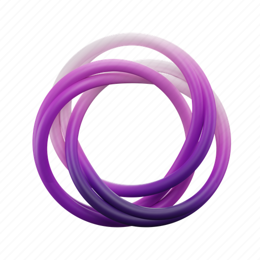 Geometric, circle, shape, abstract 3D illustration - Download on Iconfinder