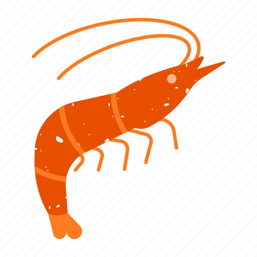 Shrimp, prawn, seafood, ingredient, animal, sea, food icon - Download on Iconfinder