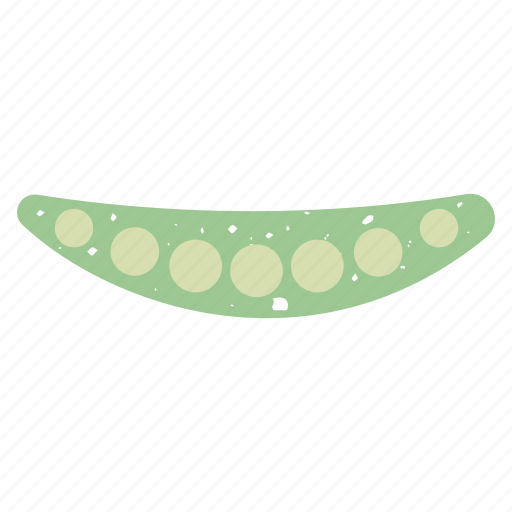 Green pea, pea pod, pea, vegetable, agriculture, japanese, edamame icon - Download on Iconfinder