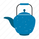 tea kettle, kettle, tea pot, kitchenware, household, japanese, geometric
