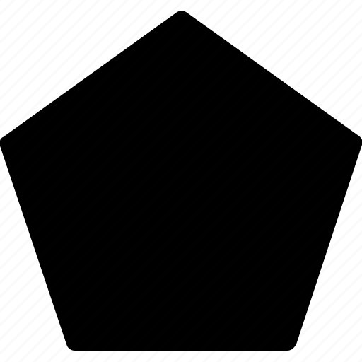 Basic, geometrical, pentagon, shape icon - Download on Iconfinder