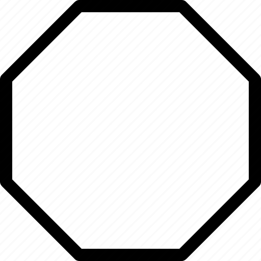 Basic, geometrical, octagon, shape icon - Download on Iconfinder