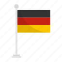 germany, flag, national, country