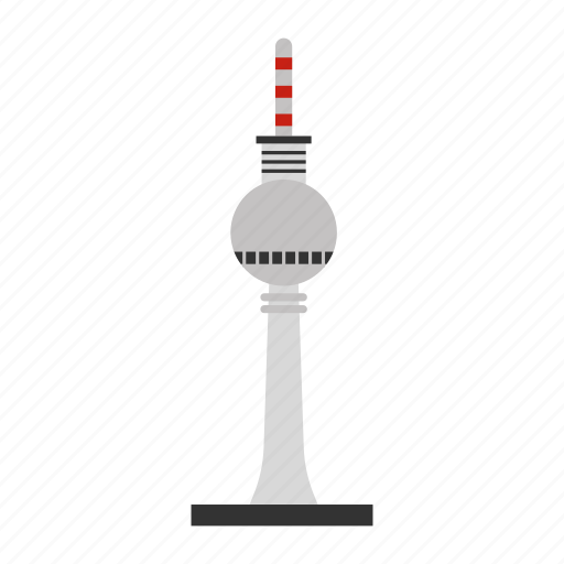 German, estate, tv tower, berlin, famous building icon - Download on Iconfinder