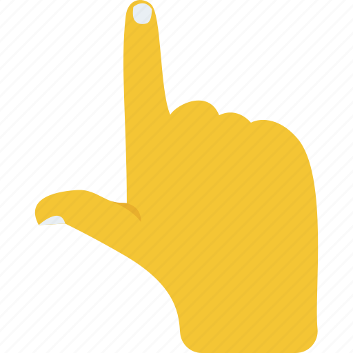 Finger arrow, hand click, hand gesture, index pointing, indicating interface icon - Download on Iconfinder
