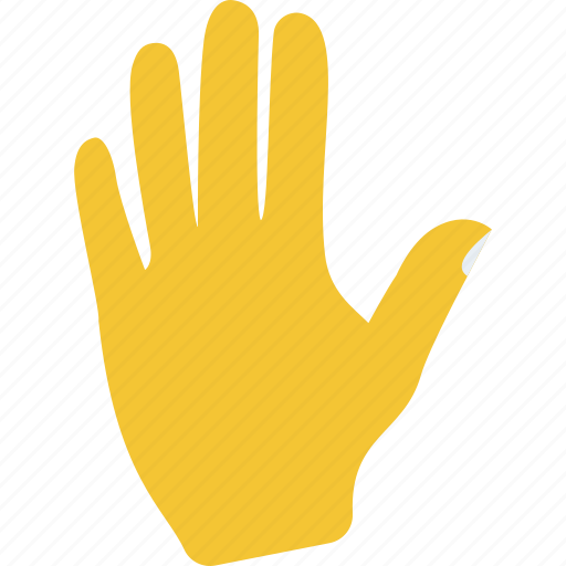 Agree sign, hand gesture, nonverbal communication, raised hand, stop sign icon - Download on Iconfinder