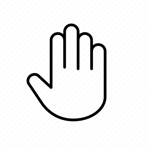 Fingers, gesture, hand, high, five, interaction, touch icon - Download on Iconfinder