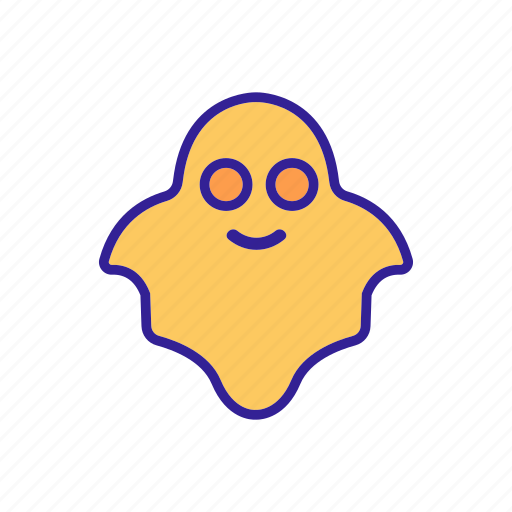 Art, color, contour, creepy, death, ghost, halloween icon - Download on Iconfinder