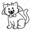 vampire cat, horror, haunted, spooky, creature, monster, pumpkin 