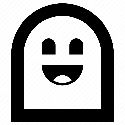 Delight, ghost, happy, joy, smile icon - Download on Iconfinder