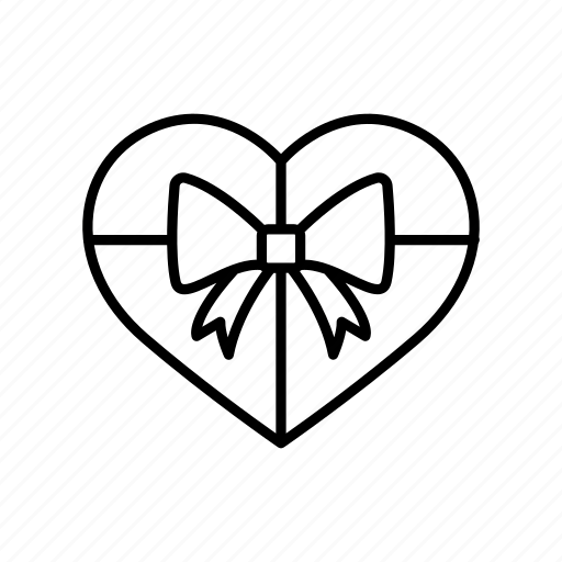 Heart shape, birthday, holiday, gift, present icon - Download on Iconfinder