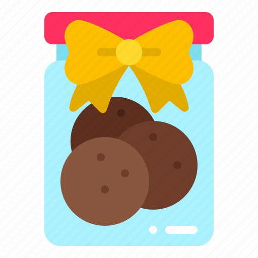 Cookies, cookie, jar, dessert, bakery, gift, sweet icon - Download on Iconfinder