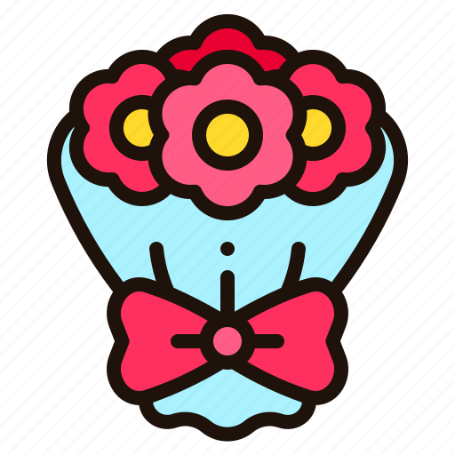 Bouquet, botanical, roses, blossom, flowers, flower, love icon - Download on Iconfinder