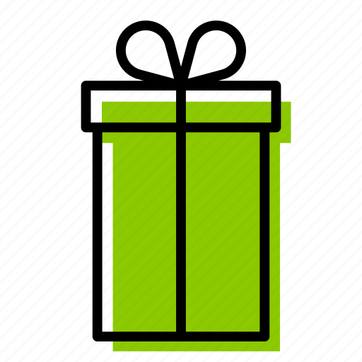 Birthday, box, christmas, gift, green, present, surprise icon - Download on Iconfinder