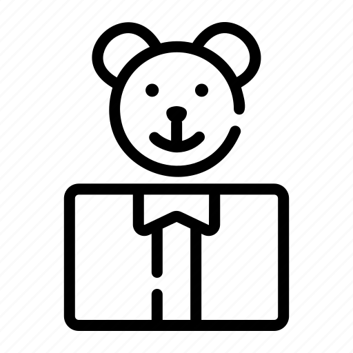 Gift, box, teddy, childhood, present icon - Download on Iconfinder