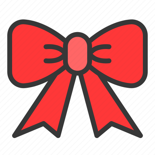 Bow, box, christmas, gift, present, ribbon icon - Download on Iconfinder