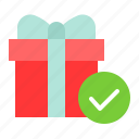 box, christmas, correct, gift, package, present