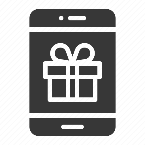 Box, christmas, gift, present, shopping, smartphone icon - Download on Iconfinder