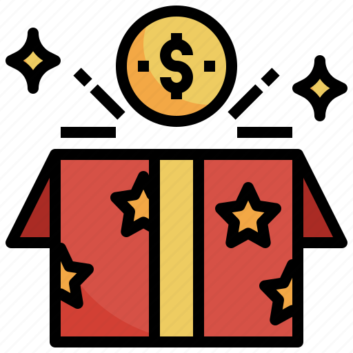 Money, reward, present, gift icon - Download on Iconfinder