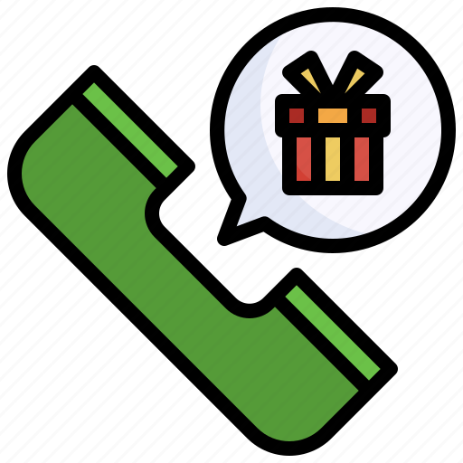 Phone, gift, box, call, present, shopping icon - Download on Iconfinder