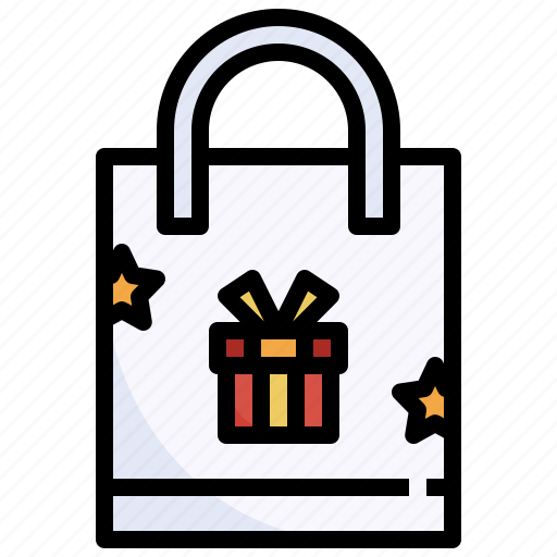 Shopping, bag, gift, present, box icon - Download on Iconfinder