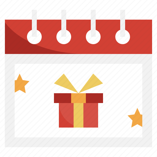 Calendar, time, date, surprise, gift icon - Download on Iconfinder