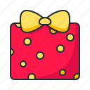 ribbon, party, celebration, anniversary, box, birthday, surprise, gift box, present, gift