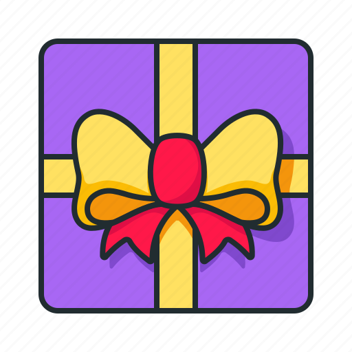 Ribbon, surprise box, anniversary, box, birthday, surprise, gift box icon - Download on Iconfinder