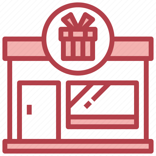 Gift, shop, store, market, buildings icon - Download on Iconfinder