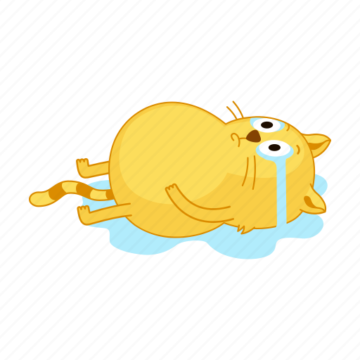 Cat, sadness, tears, depression, pet, animal icon - Download on Iconfinder