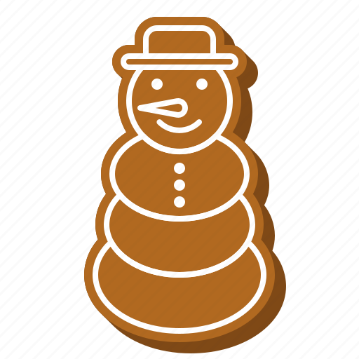 Biscuit, christmas, cookie, gingerbread, snowman, sweets icon - Download on Iconfinder