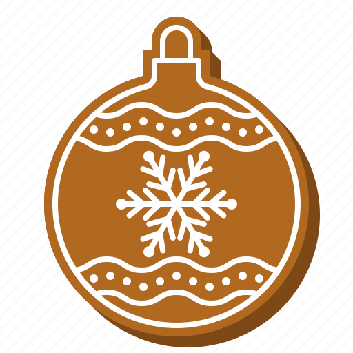 Bauble, biscuit, christmas, cookie, decoration, snowflake icon - Download on Iconfinder