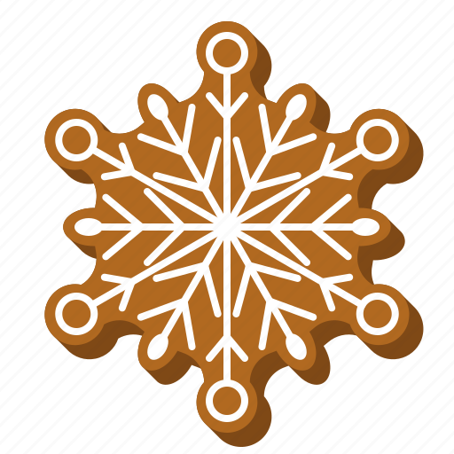 Biscuit, christmas, cookie, gingerbread, snowflake, winter icon - Download on Iconfinder