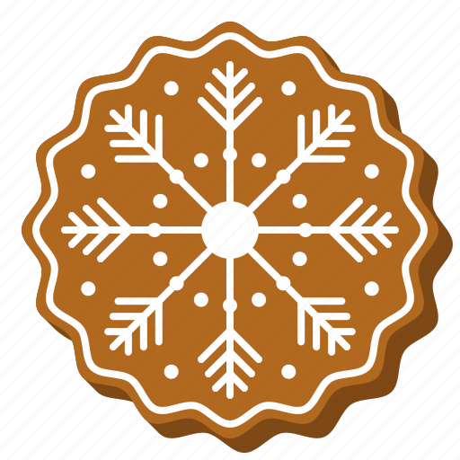 Biscuit, christmas, cookie, gingerbread, shape, snowflake icon - Download on Iconfinder